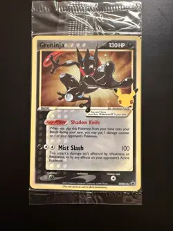 SEALED Pokemon Promo Pack Greninja 25th Anniversary Card English 2021 - Image 1