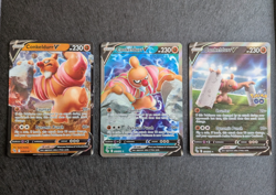 x3 Conkeldurr V Full Art Holo 040 / 073 & 074/078 Pokemon Go Card NM - Image 1