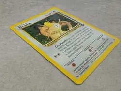 Pokemon Meowth Black Star Holo Promo Card Gameboy LP TCG WOTC Vintage 1999/2000 - Image 4