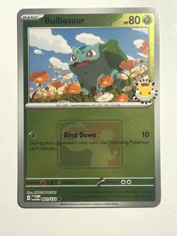 Bulbasaur (Pokemon Day 2026) Holo Common Miscellaneous Cards & Products 001/132 - Image 1