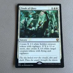 x1 Finale of Glory M MTG Commander: Phyrexia: All Will Be One M/NM, English - Image 1
