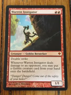 Warren Instigator - MTG - 154/380 - Image 1