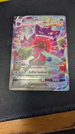 Pokemon Fusion Strike - Gengar VMAX (Alternate Art Secret Rare) 271/264 - MP - Image 3