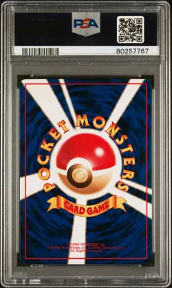 1998 POKEMON JAPANESE VENDING #113 CHANSEY SERIES 1 PSA 9 - Image 2