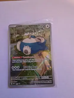 Snorlax 051 Sv: Scarlet & Violet Promo Cards Holo [Sealed] - Image 1