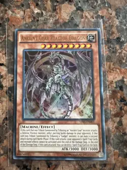Yugioh - Ancient Gear Reactor Dragon (Ultra Rare) (Unlimited) - SR03-EN001 (P) - Image 1