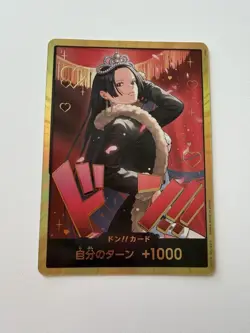 One Piece CCG EB03 Gold DON!! Boa Hancock - Japanese Near Mint Heroines Edition - Image 1