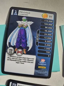 Dragon Ball Z CCG Panini Piccolo Hero Card Lot of 4 S11-S14 English (2015) - Image 3