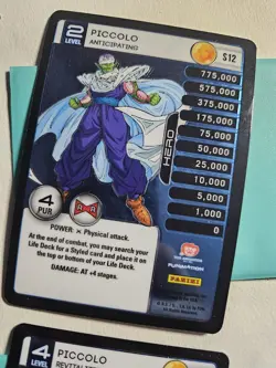 Dragon Ball Z CCG Panini Piccolo Hero Card Lot of 4 S11-S14 English (2015) - Image 4
