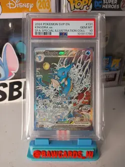 Pokemon TCG Kingdra EX Sir 131 SV Shrouded Fable Promo Card PSA 10 - Image 1
