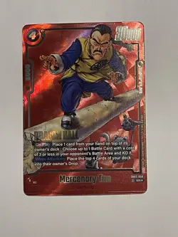 🔥Mercenary Tao🔥 SB02-056 – Manga Booster 02 – Dragon Ball Super Card Game - Image 1