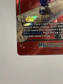 🔥Mercenary Tao🔥 SB02-056 – Manga Booster 02 – Dragon Ball Super Card Game - Image 3