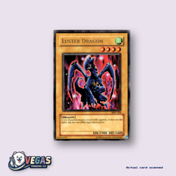 Yu-Gi-Oh! Vintage 2003 Unlimited Luster Dragon Ultra Rare Holo Card MFC-058 MP - Image 1