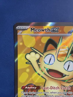 Meowth ex - 107/088 - Ultra Rare - Perfect Order - NM/M - Pokemon Card - Image 2