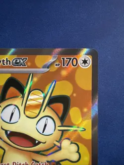Meowth ex - 107/088 - Ultra Rare - Perfect Order - NM/M - Pokemon Card - Image 3
