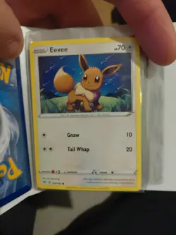 Eevee And Eeveelutions Cards X15 In Tyranitar Mini Binder - Image 4