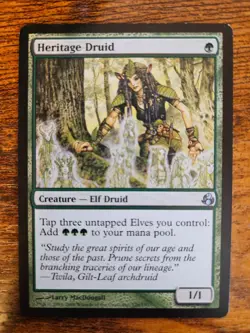 MTG | Morningtide | Heritage Druid | Regular - Image 1