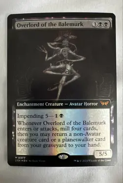 Overlord of the Balemurk (Extended Art) Duskmourn: House of Horror Foil - Image 1