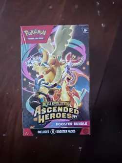 Pokemon TCG: Mega Evolution Ascended Heroes Booster Bundle of 5 - Image 1