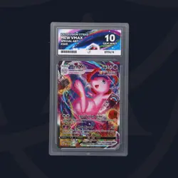 2021 Pokemon SWSH Fusion Strike 269/264 Mew VMAX ACE 10 (all 10s) - Image 1