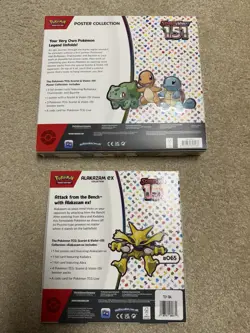 NEW- Pokemon Scarlet & Violet 151 Alakazam Ex & Poster Collection Box Lot-Sealed - Image 3