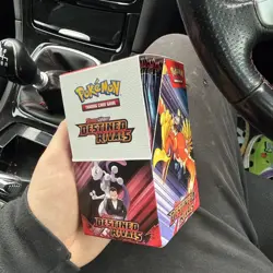 Pokemon TCG Destined Rivals Half Booster Box Brand New Unsealed - Image 1