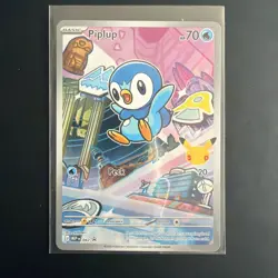 Pokemon First Partner Chimchar Piplup Turtwig Promo MEP 040 041 042 Sinnoh Set - Image 4