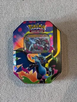 Pokemon TCG: Mega Charizard X ex Tin | Brand New and Sealed - Image 1