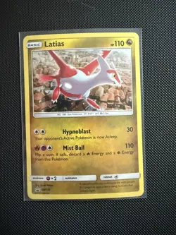 Latias SM135 Black Star Promo Set Dragon Majesty Holo Pokemon TCG - Image 1