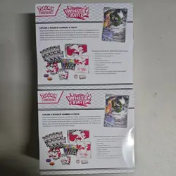 LOT OF 2 - Pokemon TCG Scarlet & Violet White Flare Elite Trainer Box ETB - Image 2