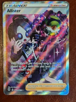 Allister # TG24 - Pokemon Astral Radiance (2022) - Ultra Rare - Full Art Holo - Image 1