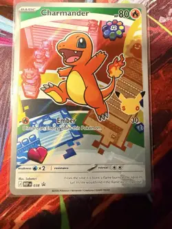 2026 Pokemon TCG First Partner Illustration Collection MEP 038 Charmander - Image 1