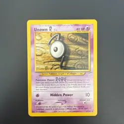 Unown G 27/105 Non Holo from Pokemon Neo Destiny - Image 1