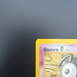 Unown G 27/105 Non Holo from Pokemon Neo Destiny - Image 2