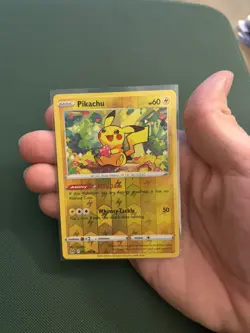 Pokemon TCG Pikachu Sword & Shield - Lost Origin 052/196 Reverse Holo - Image 1