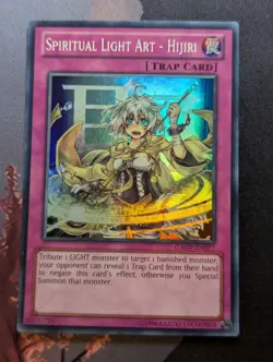 Yugioh Spiritual Light Art - Hijiri GAOV-EN077 Ultra Rare - LP - Image 1