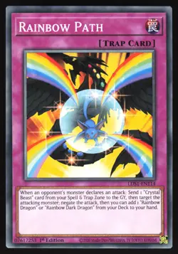Rainbow Path - LDS1-EN114 - Common - 1st Edition Yugioh - Image 1