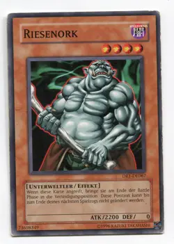 Yu-Gi-Oh! PLAYED/POOR Riesenork Common - Image 1