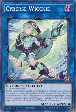 Cyberse Wicckid SAST-EN044 1st ED Yu-Gi-Oh! - Image 1