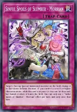 YUGIOH MP25-EN202 Sinful Spoils of Slumber – Morrian Ultra 1st Edition NM - Image 1