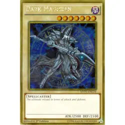 MVP1-ENG54 Dark Magician Gold Rare 1st Edition NM Yugioh Card - Image 1