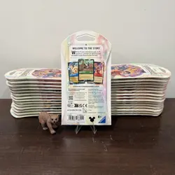 SET OF 30 Disney Lorcana Fabled Sleeved Booster Pack SEALED NEW - Image 2