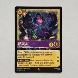 Ursula 59/204 Disney Lorcana Whispers in the Well Regular Rare Card NM - Image 1