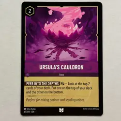 Ursula's Cauldron 67/204 Disney Lorcana The First Chapter Regular Uncommon NM - Image 1