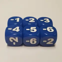 6x Disney Lorcana Damage Counter Game Token Dice for Disney Lorcana TCG - Image 2