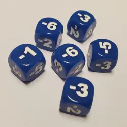 6x Disney Lorcana Damage Counter Game Token Dice for Disney Lorcana TCG - Image 4