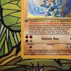 Machamp 8/102 1st Edition Base Set MP - Pokemon TCG - Image 3