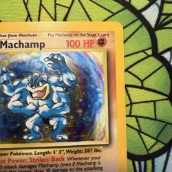 Machamp 8/102 1st Edition Base Set MP - Pokemon TCG - Image 5