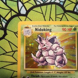 Nidoking 11/102 Base Set LP - Pokemon TCG - Image 2