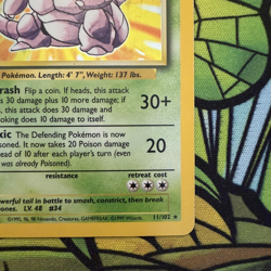 Nidoking 11/102 Base Set LP - Pokemon TCG - Image 4
